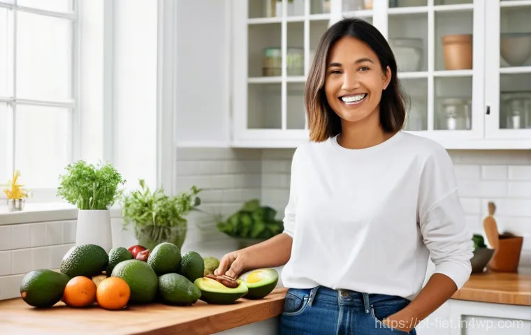 플렉시테리언 식단에서의 스트레스 관리 - **Prompt:** A vibrant and inviting kitchen scene, bathed in warm, natural light. A diverse array of ...